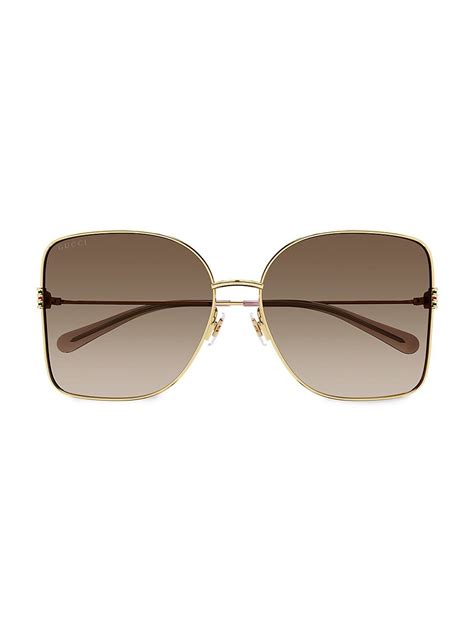 gucci cbutterfly sunglasses|Gucci 60mm butterfly sunglasses.